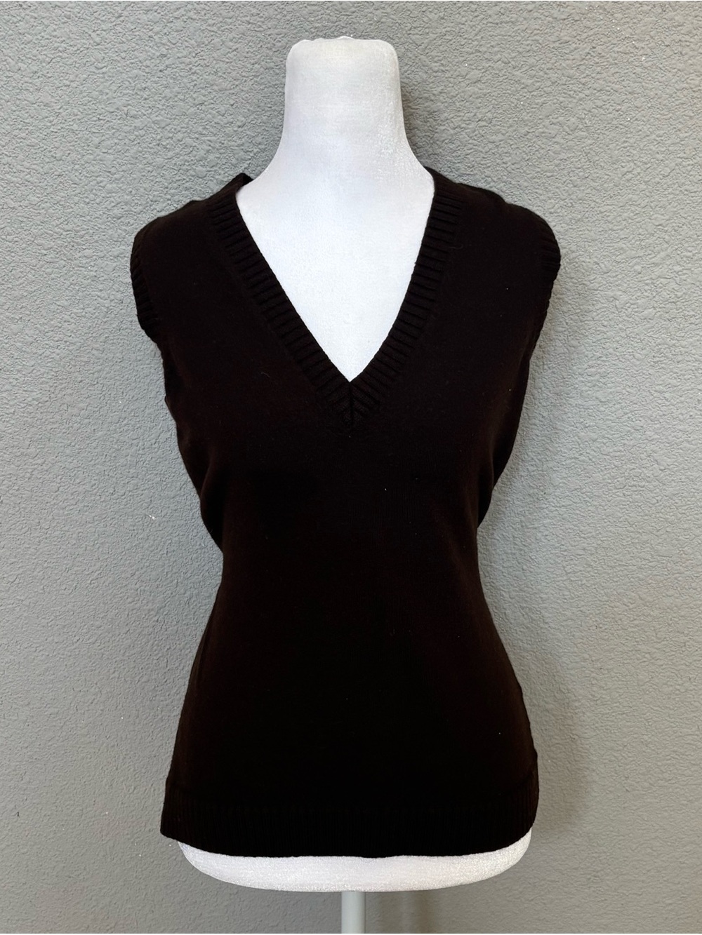 Brown Wool Top